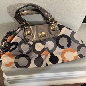 Coach Op Art Satchel